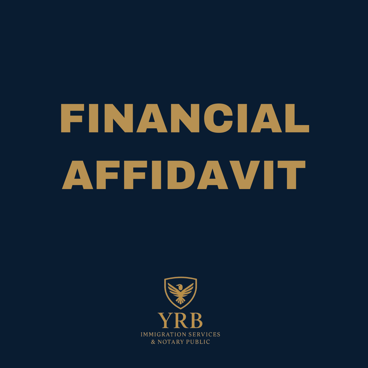 Finanical Affidavit (I-864)